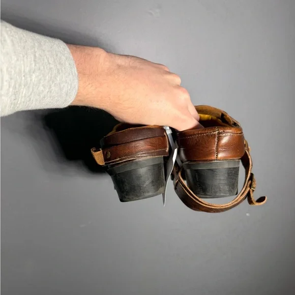 Frye Belted Harness Mules Women’s Size 10 - Picture 3 of 7